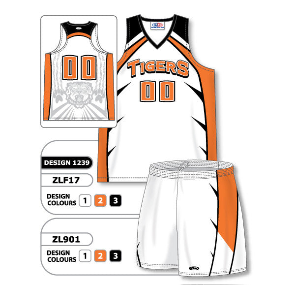 Athletic Knit Custom Sublimated Girls Racer Back Lacrosse Uniform Set Design 1239 (ZLFS17-1239)